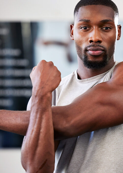 African American Man Stretching After Workout Pur-Pharma Blog